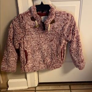 Girls puffy pullover